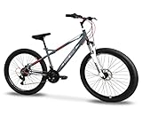 Dotata di cambio Shimano a 21 velocità, che garantisce ottime prestazioni nella più totale sicurezza.