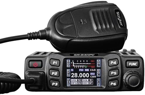 Stryker SR-94HPC 10 Meter Radio, AM/FM Modulation Mode, UHF,SO-239 Antenna Connector, 300-3000Hz Frequency Response, 12/24V Input Voltage