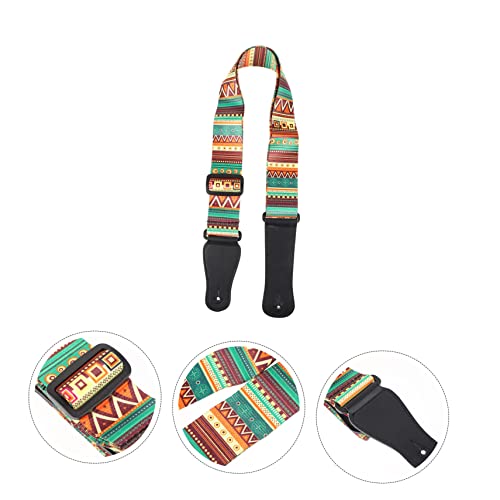 Vaguelly 3 Pièces Imprimé Poupée Baryton Ceinture PU Floral Sangle Pratique Et Cravate Fleur Guitare Shouler Ténor… - Les Beatles, Paul McCartney, John Lennon, RIngo Starr, George Harrison Vaguelly 3 Pièces Imprimé Poupée Baryton Ceinture PU Floral Sangle Pratique Et Cravate Fleur Guitare Shouler Ténor… – Image 8