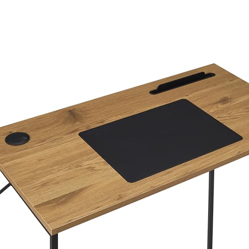 Bureau moderne compact résistant pour petit espace de travail et de gaming