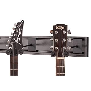 Guitar Lab – Support Mural Métallique Pour Guitare – Supporte Guitares, Support Mural Idéal Pour les Guitares Électriques, Basses, Acoustiques, Idéal Comme Cadeau… (6 Rack) - Les Beatles, Paul McCartney, John Lennon, RIngo Starr, George Harrison Guitar Lab - Support Mural Métallique Pour Guitare - Supporte Guitares, Support Mural Idéal Pour les Guitares Électriques, Basses, Acoustiques, Idéal Comme Cadeau… (6 Rack) – Image 2