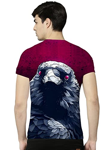 Image of STAND OUT All Over Printed Psychelic Trippy Animal T-Shirts