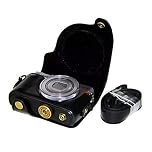 Frolahouse Full Body Precise Protective Case Cover PU Leather Camera Case Tailored for Canon PowerShot G9 X Mark II. G9X MK2 G9X
