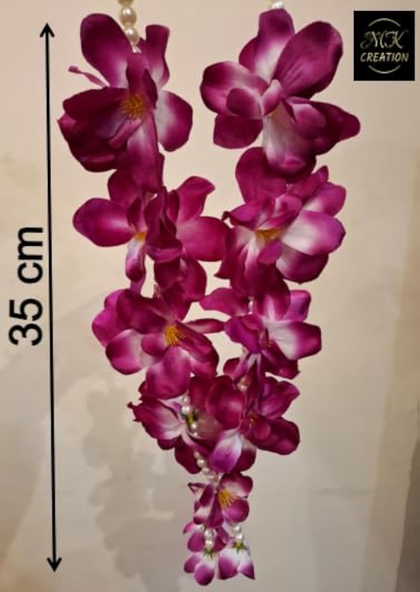 Everlasting Elegance Orchid Flower Garland