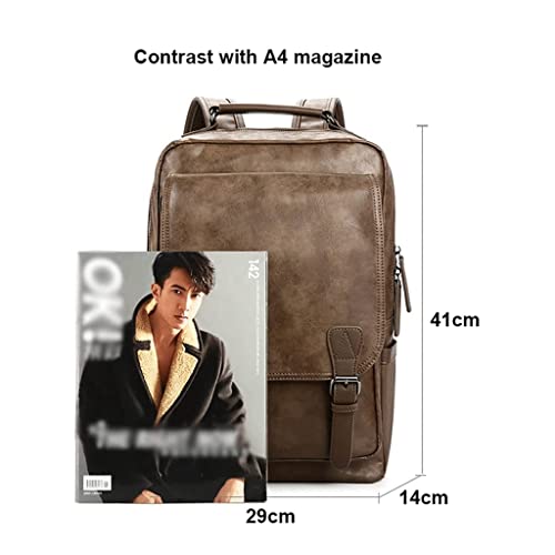 Sac à dos grande capacité fhda Pulather avec compartiment ordinateur solide - 4