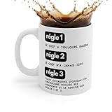 Générique Tasse Chef Humoristique en Céramique, Mug Règles du...