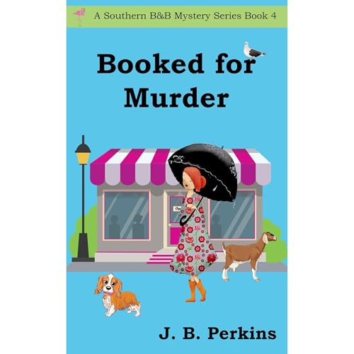 Booked for Murder Audiobook By J B Perkins cover art