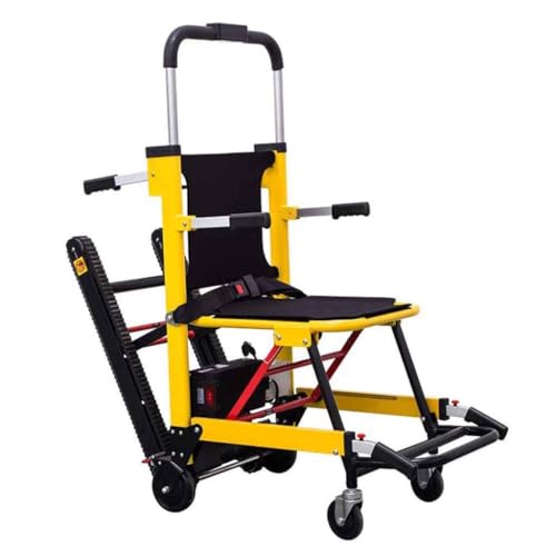 A&DW Escalera Eléctrica Que Sube La Silla De Ruedas, Ancianos Portátiles Tripulados Plegables Subiendo Y Bajando Escaleras Silla De Ruedas