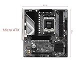 Asrock B650M-HDV/M.2, AMD B650, AM5, Micro ATX, 2 DDR5, HDMI, DP, 2.5G LAN, PCIe4, 2x M.2 - Image 2