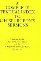 A Complete Textual Index to C.H. Spurgeon's Sermons B001CTNEWO Book Cover