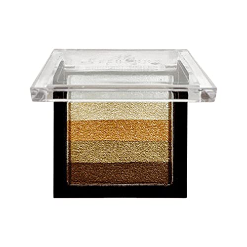 キュート スモール スクエア シングル プレス アイシャドウ ソンブラス マルチ クローム クリーミー パール 個別 エクセル ロイヤルブラウン 中国