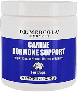 Dr. Mercola, Canine Hormone Support, for Dogs, 3.17 oz. (90 g), Helps Support