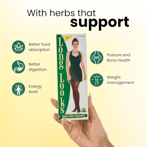 Image of long looks capsules | Ayurvedic Capsules | 60 Capsules