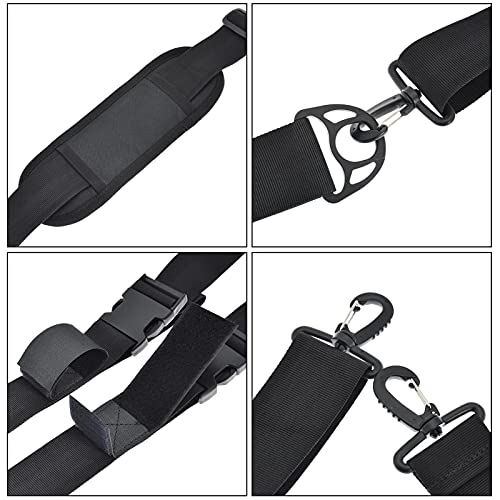 Enjovdery Alça de transporte de caiaque para prancha de surfe – alças ajustáveis para transporte de