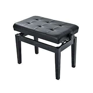 RWRAPS Tabouret de Piano Banc de Piano en Bois réglable en Hauteur Banc de Clavier en Cuir Souple avec Cadre en Bois Semi-Solide Robuste et Durable, Facile à Nettoyer de Beaux paysages - Les Beatles, Paul McCartney, John Lennon, RIngo Starr, George Harrison