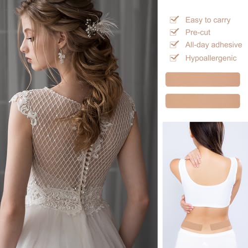 70 Pcs Tummy Tape for Flat Stomach,Instalift Tape for Thigh Legs, Hypoallergenic, No Residue, Body Shaping, For Backless Dresses, Wedding, Pregnancy, Sagging Skin4