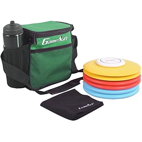 Disc Golf Set with 6 Discs and Mini Disc,Starter Disc Golf Bag,Towel Cover
