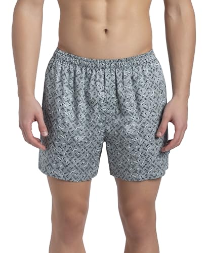 Image of Jockey 8222 Men Super Combed Mercerized Cotton Woven Checkered Inner Boxers with Ultrasoft and Durable Inner Waistband (Pack of 2, Colors & Prints May Vary)