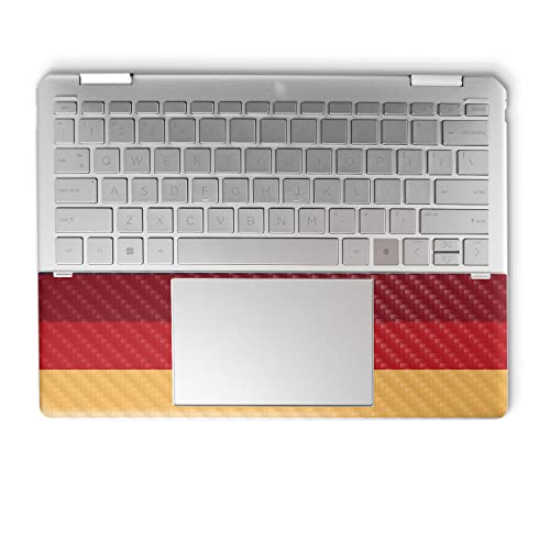 Image of MightySkins Carbon Fiber Skin Compatible with HP Spectre x360 14 inch (2022) Full Wrap Kit - Vintage Lines | Protective, Durable Textured Carbon Fiber Finish | Easy to Apply | Made in The USA