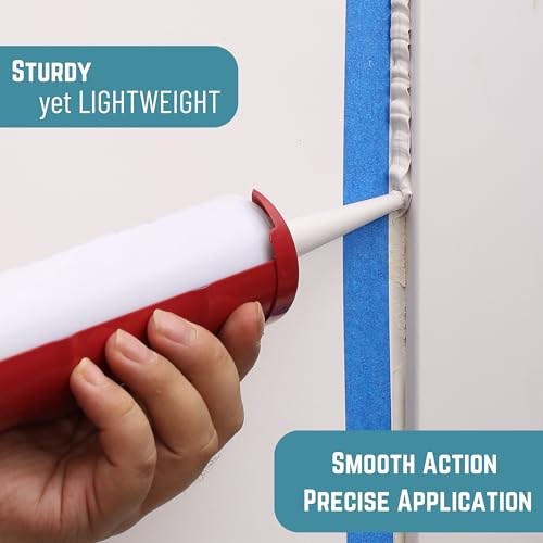 Image of Bates- Caulking Silicone Gun, 10:1 Thrust Ratio, Hand Caulking Guns, No Drip
