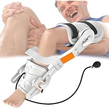 Lower Limb Postoperative Stretch Rehabilitation Training Device - Knee Rehabilitation Trainer -10140 Angle Manual Adjustment, Knee Rehabilitation Equipment Exercise Physiotherapy