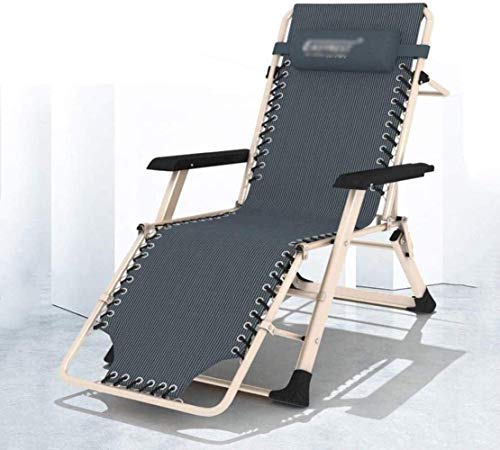 Fauteuil lounge pliable de jardin inclinable et siege zero gravity