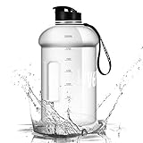 🏃 【Super Portable】 Der Griff und das Nylon-Armband erleichtern das Tragen der Flasche. Sie müssen sich keine Sorgen machen, dass Sie die Kappen verlieren