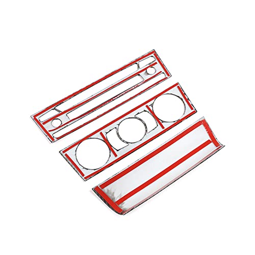 Accesorio de coche para BMW Serie 1 E81 2007-2011: marco de perilla de ventilación 3