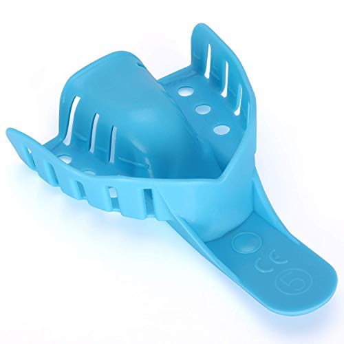 Image of JMU Dental Impression Tray,Bag of 12 Perforated Disposable Trays,5 Small Upper (Pack of 3)