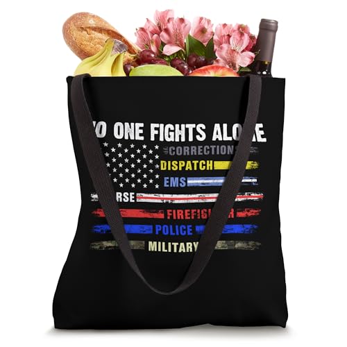 Bolso Tote con bandera americana First-Responder Heroes miniatura 4