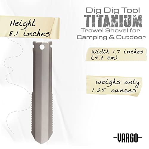 Vargo Titanium Dig Dig Tool