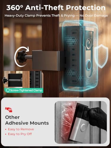 Image of KIMILAR Anti-Theft Doorbell Mount Compatible with Ring /Blink(2026 Release)