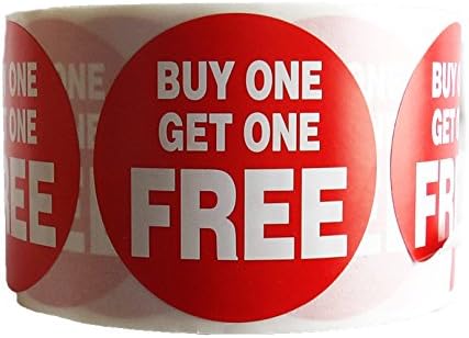 Bogof Sticker BOGOF Self Adhesive Stickers Sticky Labels Price Labels for Retail ...