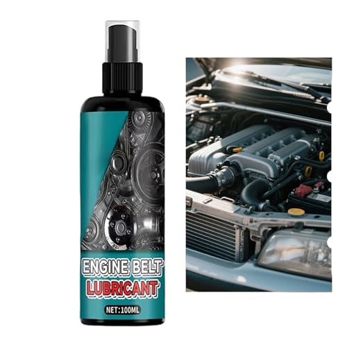 Belt Dressing, Noise – Reduction Quick Dry Lubricant, 100ml Car Squeak Spray, Timing Drive Rubber AC Compressor | Timing Drive Rubber AC Compressor Alternator Truck Sedan SUV Indoor Outdoor