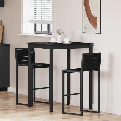 Table de bar gain de place minimaliste | Table à manger moderne vidaXL - 3
