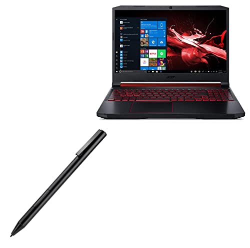 BoxWave �X�^�C���X�y�� Acer Nitro 5 (AN515-54) �Ή� - ActiveStudio Active Stylus 2020 �d�q�X�^�C���X Acer Nitro 5 (AN515-54)�p - �W�F�b�g�u���b�N