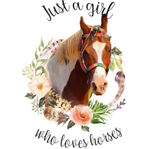 Leimonri Diamond dots for Adults,Art Craft Kit, Gem Art Painting for Adults, Horse Design, 12x16inch, 30% More Diamonds