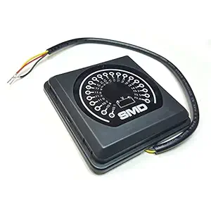 SMD VM-1 Analog LED DC Volt Meter (12v) by MSD Ignition
