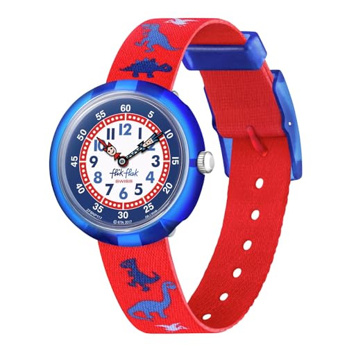 FlikFlak Jungen Analog Quarz Uhr mit Stoff Armband FBNP117