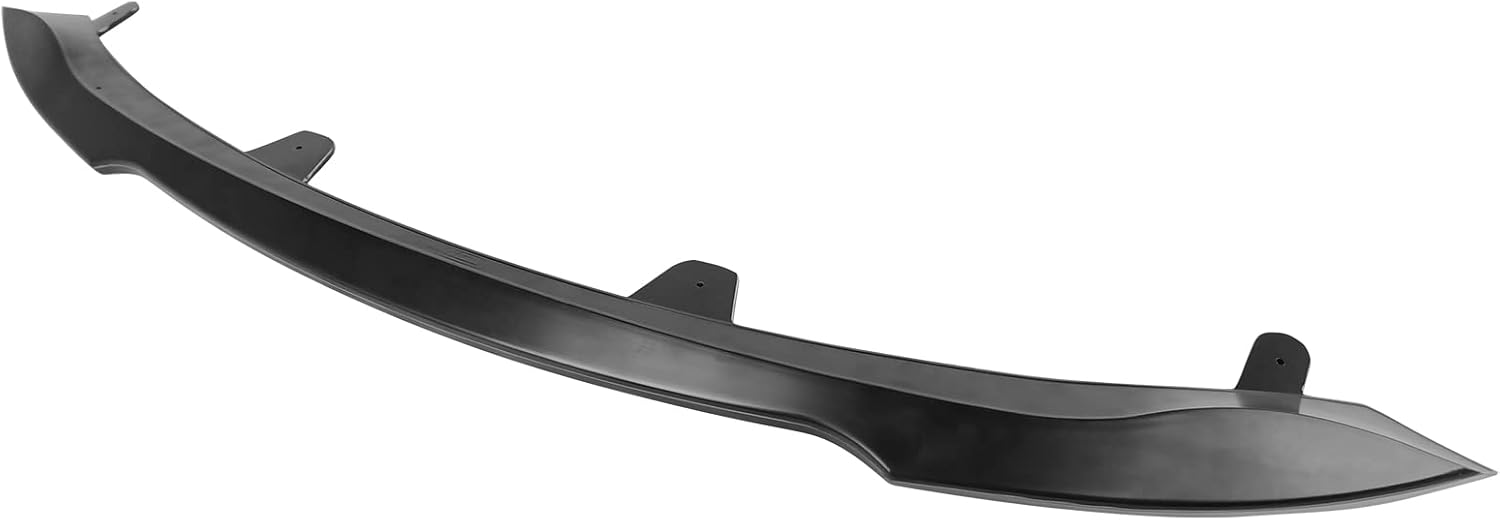 FREEMOTOR802 Front Bumper Lip Splitter Compatible with 2019-2022 Toyota Corolla 5-Door Hatchback, Unpainted Black ABS Plastic Air Dam Chin Spoiler Front Lower Lip Spoiler Protector