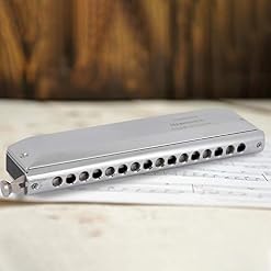 MAGT Harmonica Chromatique, Harmonica Chromatique Professionnel Harmonica Blues Harmonica 16 Trous pour Débutant Adultes… - Les Beatles, Paul McCartney, John Lennon, RIngo Starr, George Harrison MAGT Harmonica Chromatique, Harmonica Chromatique Professionnel Harmonica Blues Harmonica 16 Trous pour Débutant Adultes… – Image 3