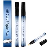 All Car Scratch Remover Pen - Car Paint Scratch Repair Kit, Waterproof Touch Up Pen for Quick Automotive Scratch Removal, On-The-Go Repair Stick for All Vehicle Colors (2pcs)