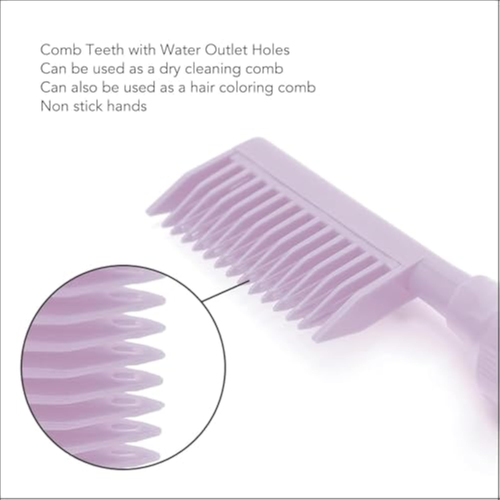 Professional Colouring Comb Empty Dye Bottle for Salon Use