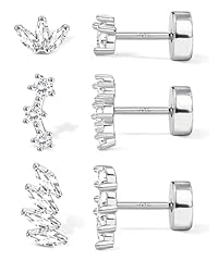 sterling silver:4CZ
