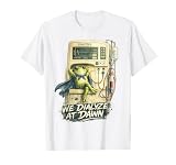We Dialyze At Dawn Frog Dialysis Renal Nurse Medical Humor T-Shirt
