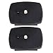 SOLUSTRE 2pcs camcorders Video Camera Tripod Quick Release Tripod Adapter Plate cam Corder Universal Camera Rack Parts Camera Shelf Holder Wearproof Camera Rack Board Bottom Plate Simple