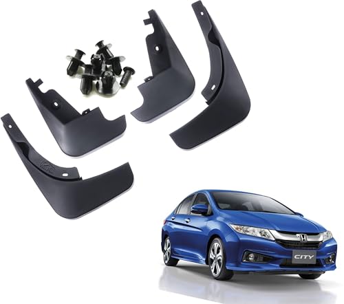 Image of WolkomHome Mud Flap Compatible with New City - Durable Splash Guards for Car Exterior Protection