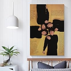 Poster classique The Beatles – Peinture décorative sur toile – Poster mural et art – Décoration moderne pour chambre à… - Les Beatles, Paul McCartney, John Lennon, RIngo Starr, George Harrison Poster classique The Beatles - Peinture décorative sur toile - Poster mural et art - Décoration moderne pour chambre à… – Image 5
