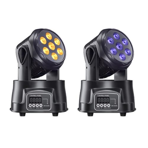 Areyourshop Moving Head Disco Lights 2-Pack 70W