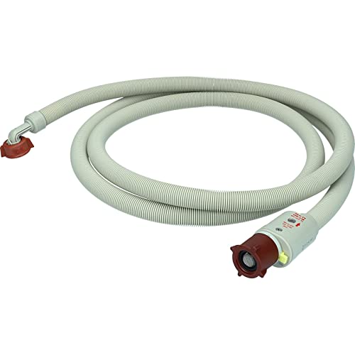 LUTH Premium Profi Parts Conexión universal Aquastop manguera de entrada de agua Manguera de agua I - tamaño 3,0m - 3/4 pulgadas - acodada/recta - hasta 90 °C - para lavadoras, lavavajillas